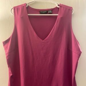 Bay Studio Plus Size Solid V-Neck Sleeveless Top